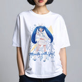 ニパ子Tシャツ ホワイト/L(サムネイル 3)