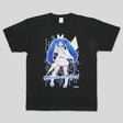 ニパ子Tシャツ ブラック/S