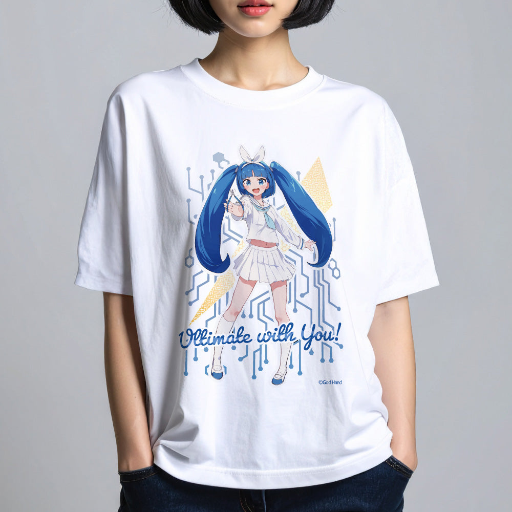ニパ子Tシャツ ホワイト/L