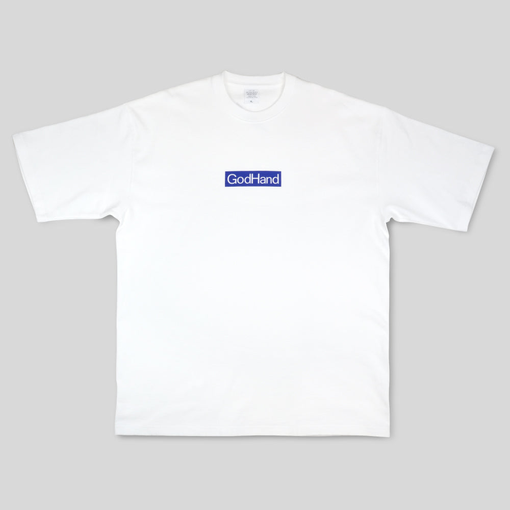 ゴッドハンドビッグシルエットTシャツ ホワイト/XL