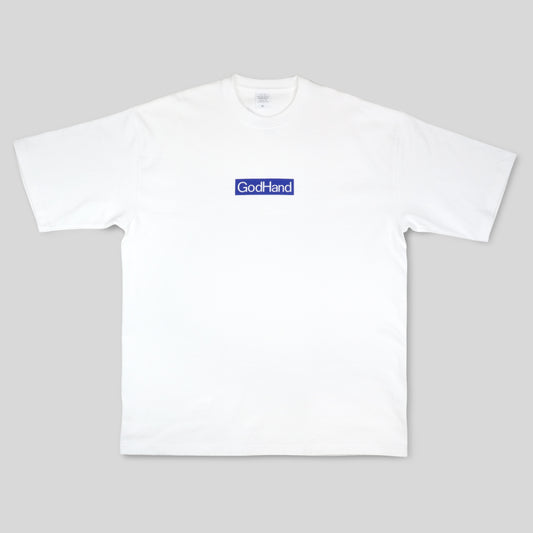 ゴッドハンドビッグシルエットTシャツ ホワイト/XL