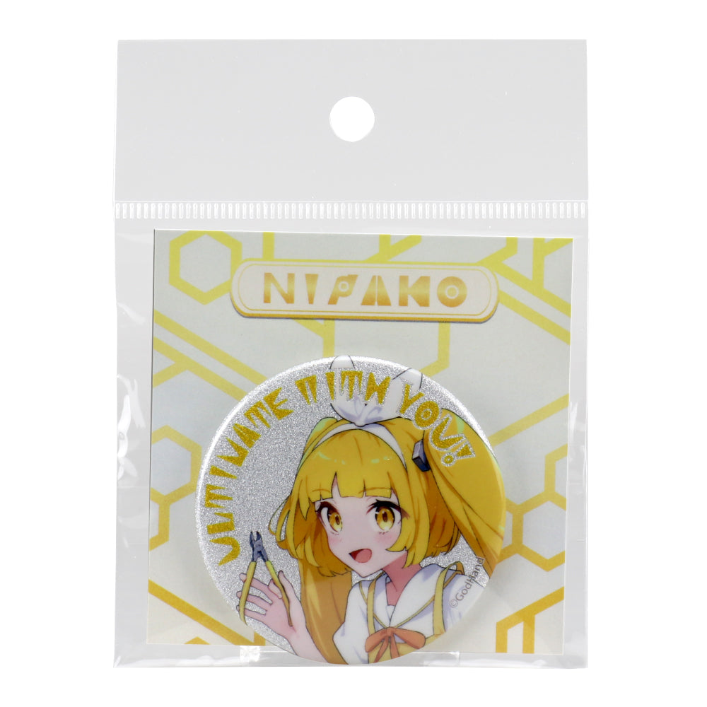 ニパ子(ペイントver.)缶バッジ 56mm